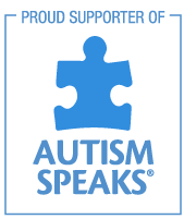 Proud Supporter of Autism Speaks Logo